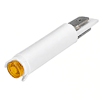 Smidnya IL22 Straight Tube Neon Indicator Light-Panel-220-240V AC-Yellow