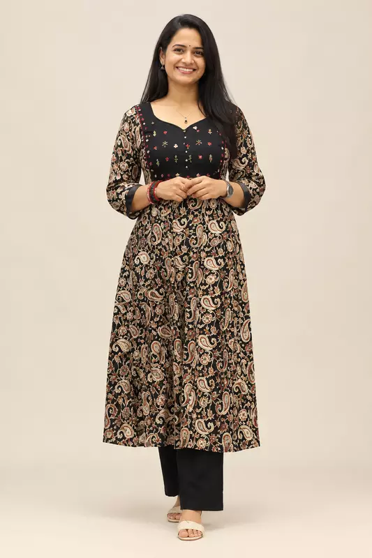 24ja kalamkaari anarkali top