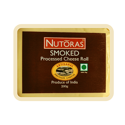 Nutoras Smoked Processed Cheese Roll 200g Nutoras Smoked Processed Cheese Roll 200g