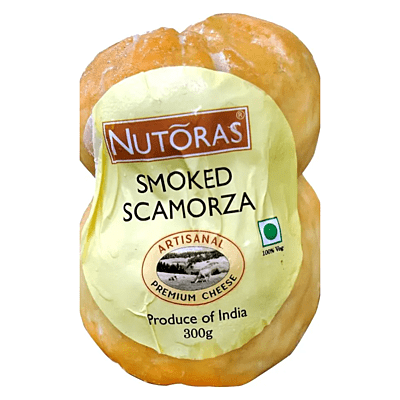 Nutoras Smoked Scamorza Cheese 300g Nutoras Smoked Scamorza Cheese 300g