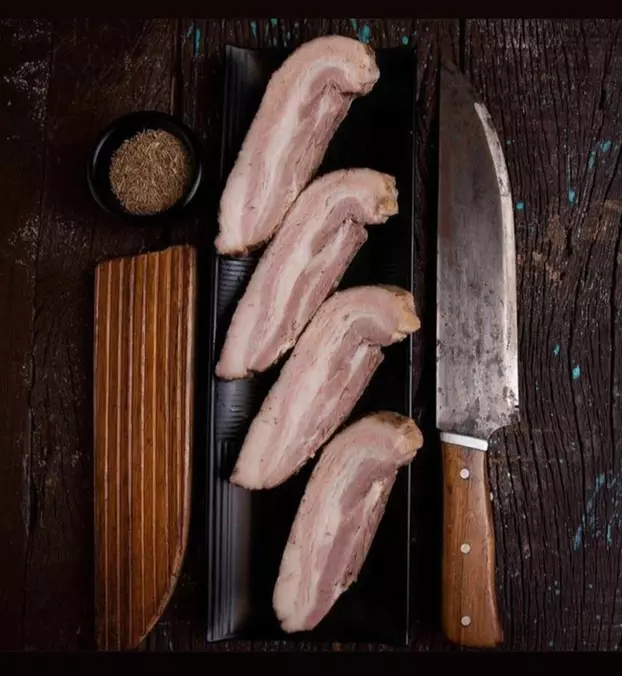 Smoked Pork Belly 500 Gms