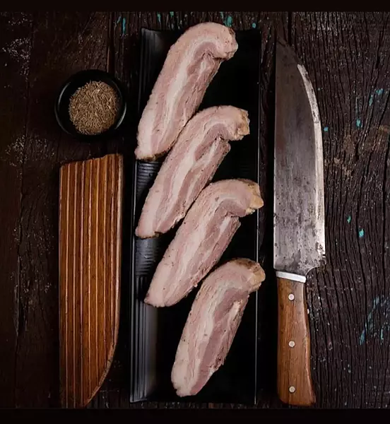 Smoked Pork Belly 500 Gms - HMan