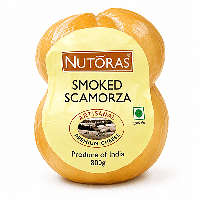 Nutoras Smoked Scamorza Cheese 300G Nutoras Smoked Scamorza Cheese 300G