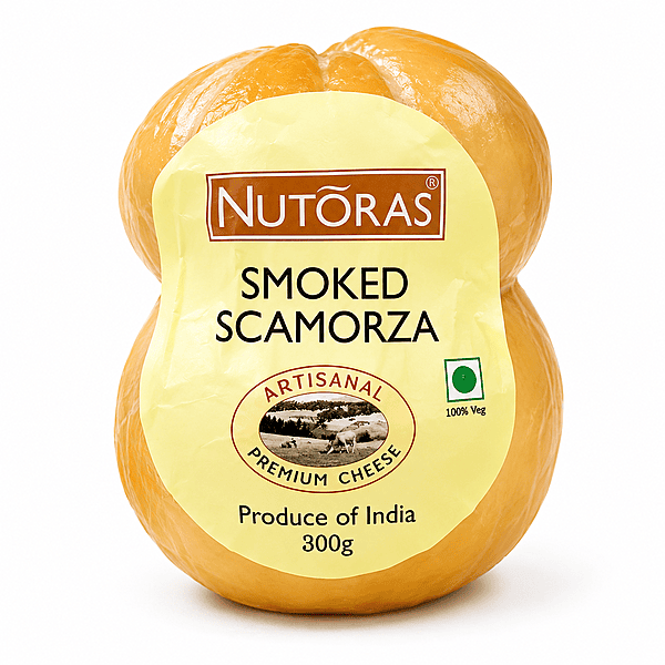 Nutoras Smoked Scamorza Cheese 300G Nutoras Smoked Scamorza Cheese 300G