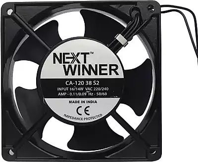 Smps Ac Fan (4Inch) 10.16cm | Dust Filter Guard | Dustproof and Easy Installation Smps Ac Fan (4Inch) 10.16cm | Dust Filter Guard | Dustproof and Easy Installation