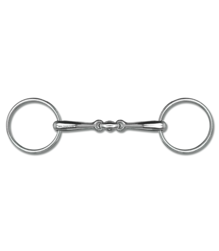 Waldhausen Snaffle Bit Double Jointed