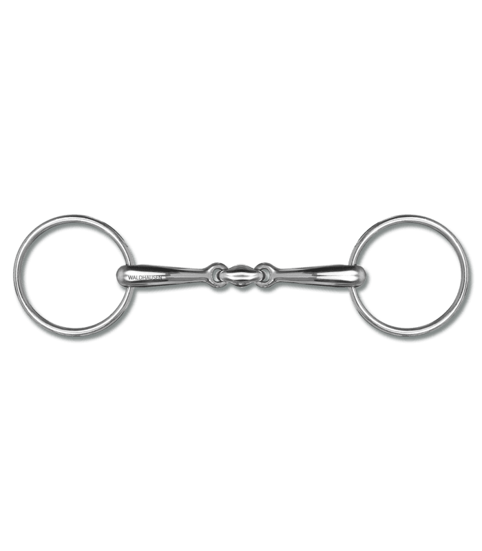 Waldhausen Snaffle Bit Double Jointed