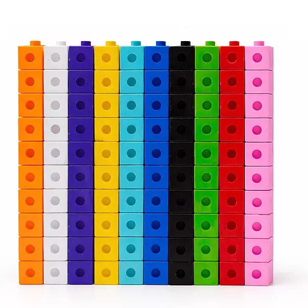 Snap Cubes Interlocking Counting Blocks