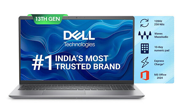 Dell Vostro 3530 Laptop 15.6", 13th Generation Intel Core i5-1334U, 16GB DDR4 RAM, 512GB SSD