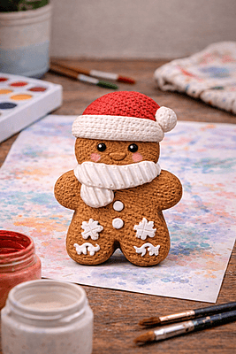 Tortoise & Gingerbread Painting Set