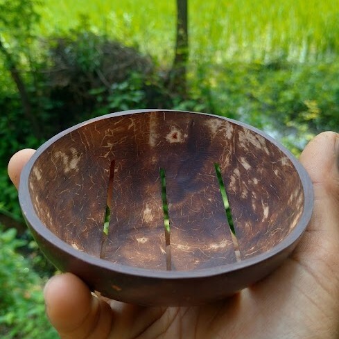 Coconut Shell Soap Dish