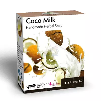 Green Cairo Coco Milk Soap – Natural Care for Clear Skin and Freshness – 100g
