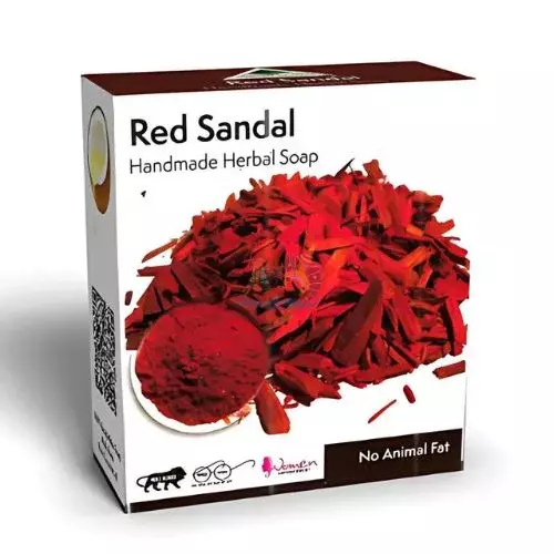 Green Cairo Red Sandal Soap- 125g