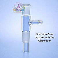 Socket to Cone Adapter with Tee Connection