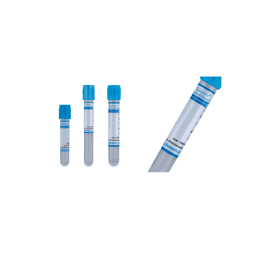 Vacsure Vacuum Blood Collection Tubes - Sodium Citrate 3.2% Pack of 100 Tubes