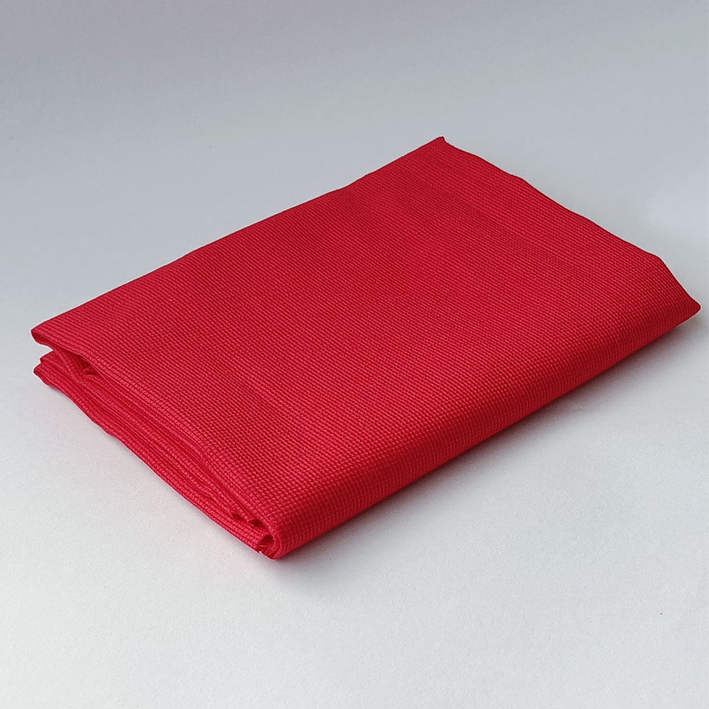 Soft Aida Fabric Red 18C