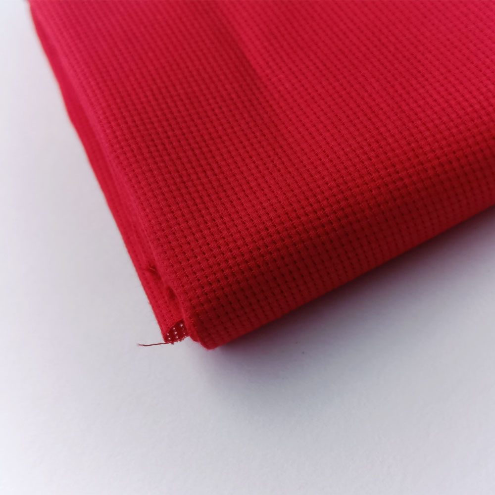 Soft Aida Fabric Red 18C