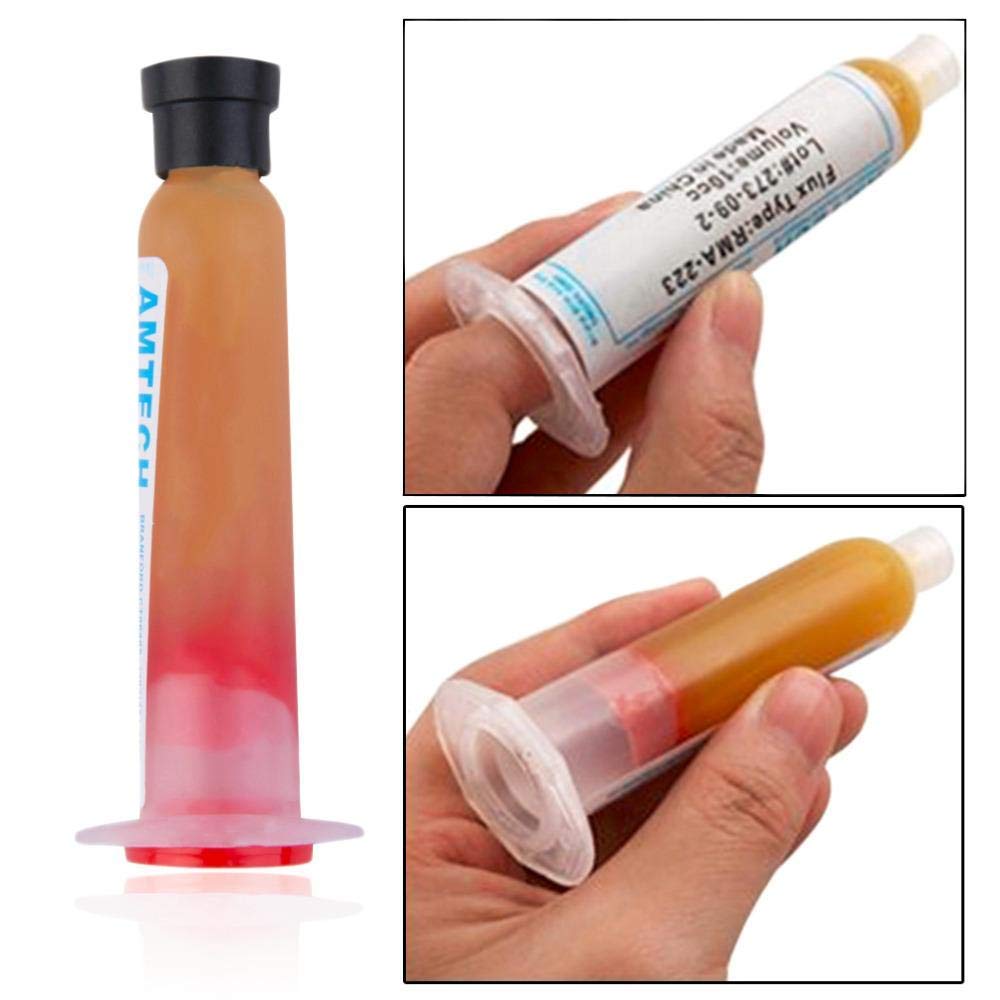 Soldering Flux Paste – Brown Grease Flux in 10CC Tube, High-Quality Solder Paste for Electronics Repair, Easy Application -10g