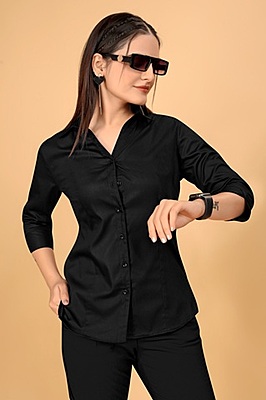 Solid Formal Shirts Catalogue 1-Black
