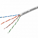 Digisol Channel SCS Solid Cable, Cat5e UTP, 4 Pair, 24 AWG, FRPVC/LSZH Sheath, Grey, 305m