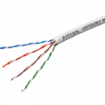 Digisol Channel SCS Solid Cable, Cat5e UTP, 4 Pair, 24 AWG, FRPVC/LSZH Sheath, Grey, 305m