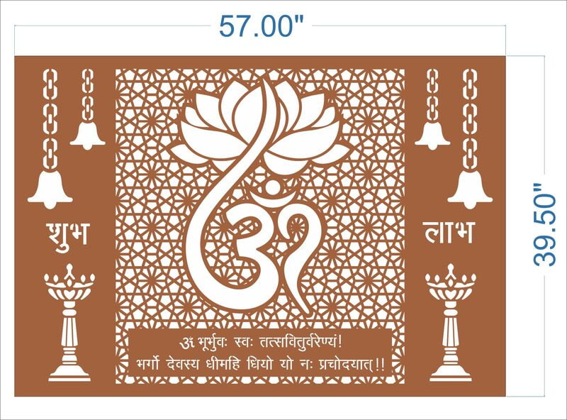 Mandir Back Jali SBMBJ014 Mandir Back Jali SBMBJ014