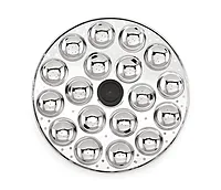 Sonu Stainless Steel Triply Base Multi Kadhai with mini, Dhokla, steamer & regular idly plates