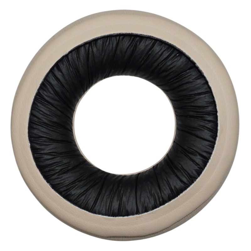 Sony Replacement Headphone Cushion Compatible with WH CH500/ WH CH510/ WH CH520 Headphones | Headset Ear Cushion Pads | Leather Headphone Ear Cushion (Beige)
