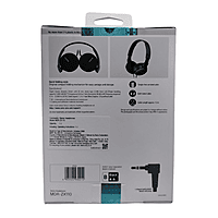 Sony MDR-ZX110 Wired Headphones – Lightweight On-Ear Design