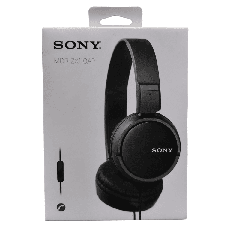 Sony MDR-ZX110 AP Wired Headphones – Lightweight On-Ear Design