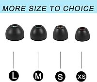 Sony Silicone Ear Tips (4 Pairs) – Compatible with WF-C500, LinkBuds S, WF-1000XM4, WF-1000XM5, WF-C700N, WF-SP800N, WF-XB700 – Soft Replacement Earbud Tips for Secure & Comfortable Fit Sony Silicone Ear Tips (4 Pairs) – Compatible with WF-C500, LinkBuds S, WF-1000XM4, WF-1000XM5, WF-C700N, WF-SP800N, WF-XB700 – Soft Replacement Earbud Tips for Secure & Comfortable Fit