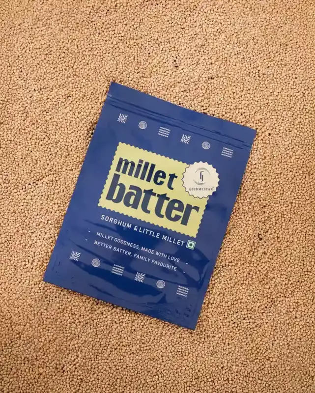 Sorghum & Little Millet Batter 1 Kg (Dosa, Waffle & Pancake)