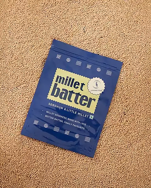 Sorghum & Little Millet Batter 1 Kg - Gourmestan