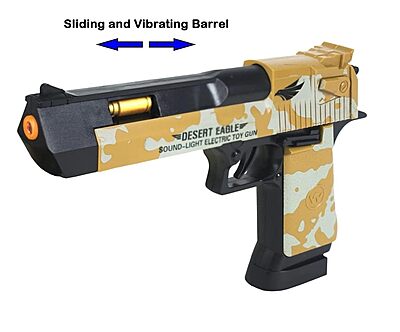 Desert Eagle Toy Gun Pistol with Light and Sound