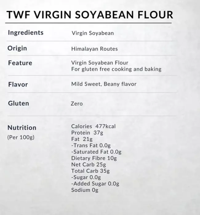 Virgin Soyabean Flour