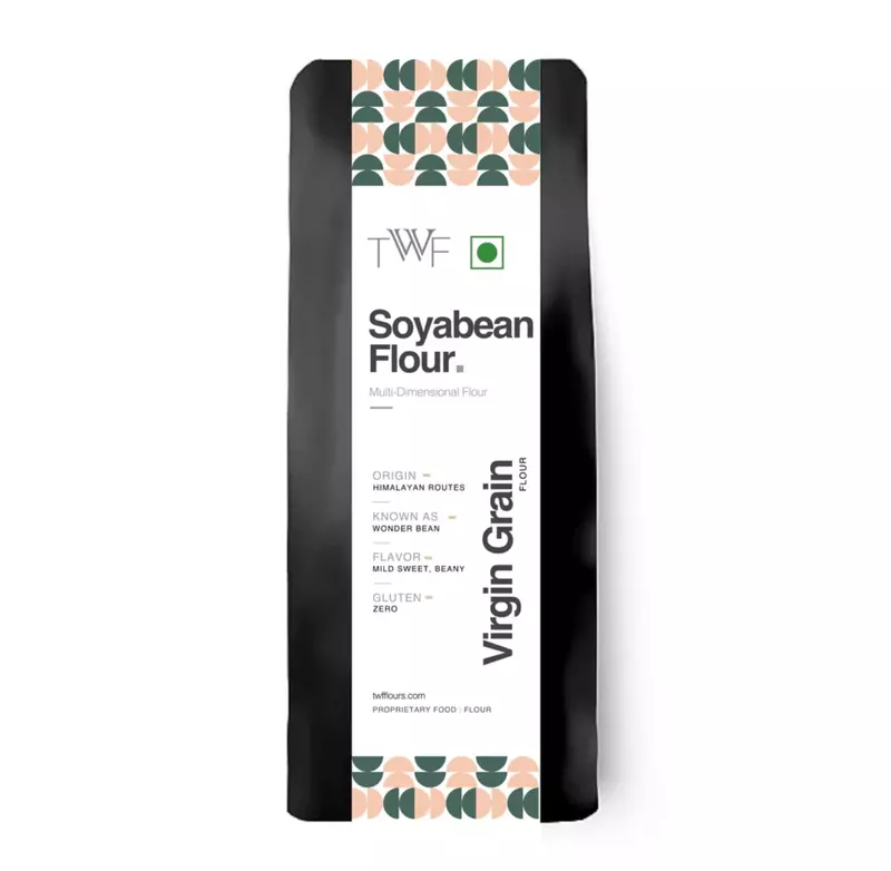 Virgin Soyabean Flour 1 Kg - TWF