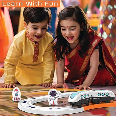 Space Train Set - 28 Pcs