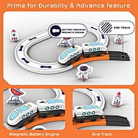 Space Train Set - 28 Pcs