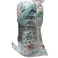 Zigdeal Space-Themed Kids Water Bottle – Plastic Drink Bottle | Lightweight | Daily Use