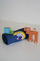 Thin Bamboo Kids Towel | Space Traveler| Ultra Soft, Quick Dry, Lightweight || 124 x 68 cm, 450 GSM, Eco-Friendly