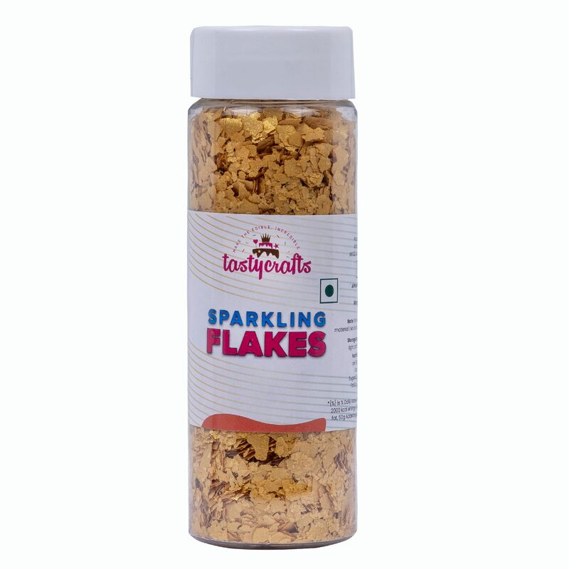 Sparkling Flakes Rose Gold | 30gm