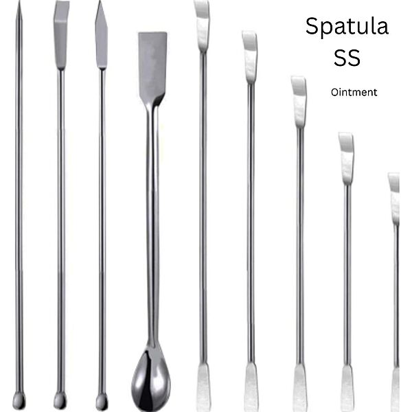 Spatula, Stainless Steel, Ointment