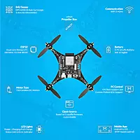 LiteWing - ESP32 based Programmable Drone Development Board with Battery for Makers, Developers and Educators (Ready to Fly)