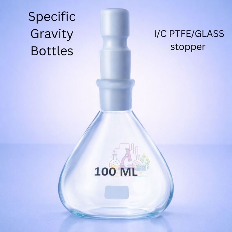 Specific Gravity Bottles - Glass/ PTFE Stopper