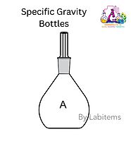 Specific Gravity Bottles - Ground Standard neck with I/C PTFE stopper - Class ‘A’