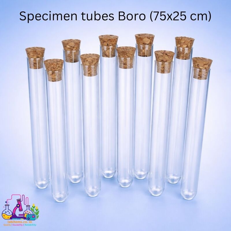 Specimen tubes Boro 75x25 cm LAWB01-A1