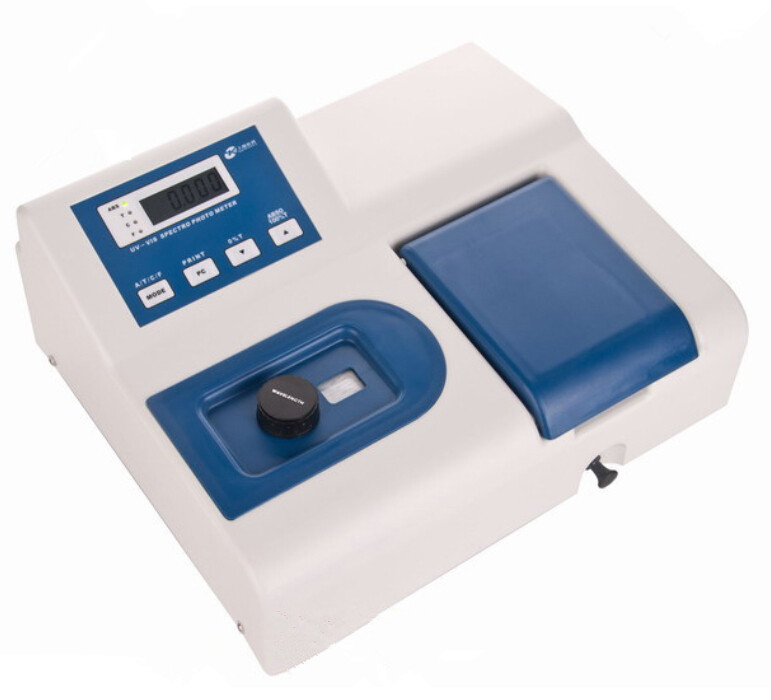 Microprocessor Single Beam Visible Spectrophotometer with Software (Wavelength Range 340-1020nm)