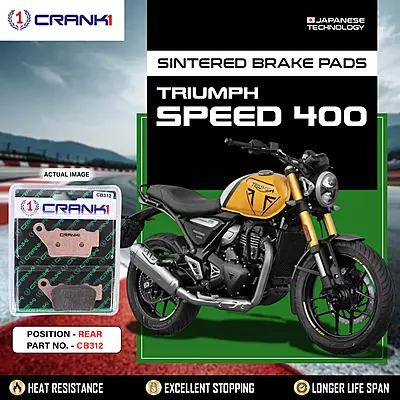 Crank1 CB312 Sintered Brake Pads