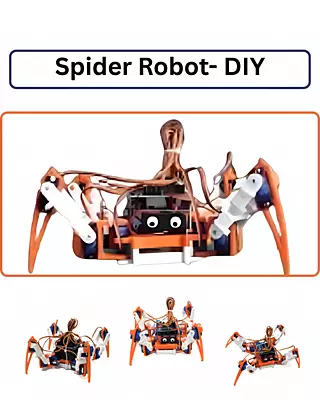 Spider Robot using Arduino UNO