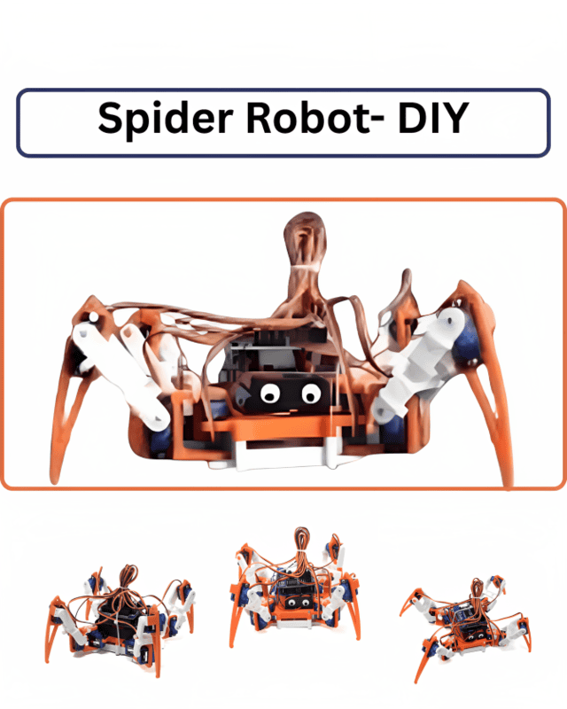 Spider Robot using Arduino UNO